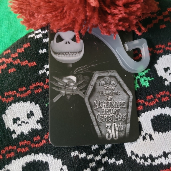 Disney Nightmare Before Christmas 30th Anniversary Beanie OSFM NWT - Picture 4 of 5
